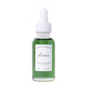 NEW EARTH HARBOR NATURALS aurora superfood luminance ampoule in sea greens